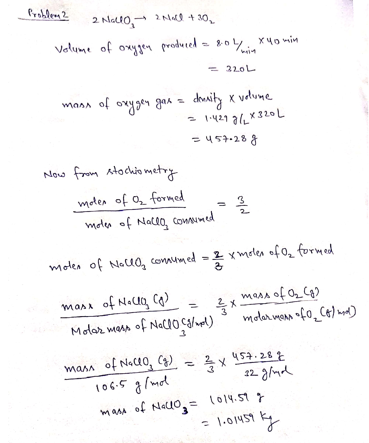 Solved An oxygen candle is a cylindrical chemical oxygen generator that conta TutorBin